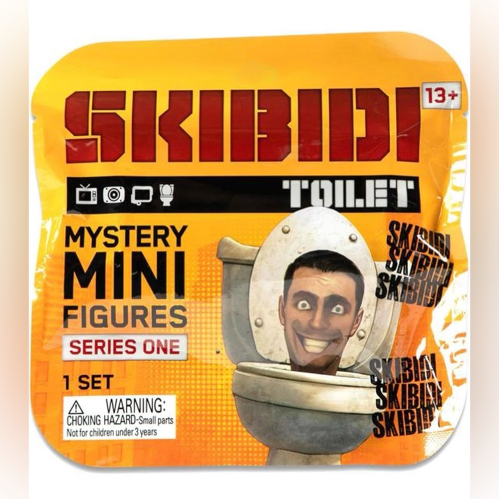 Skibidi Toilet 2.5” Mystery Mini Figure Series One Brand New Sealed